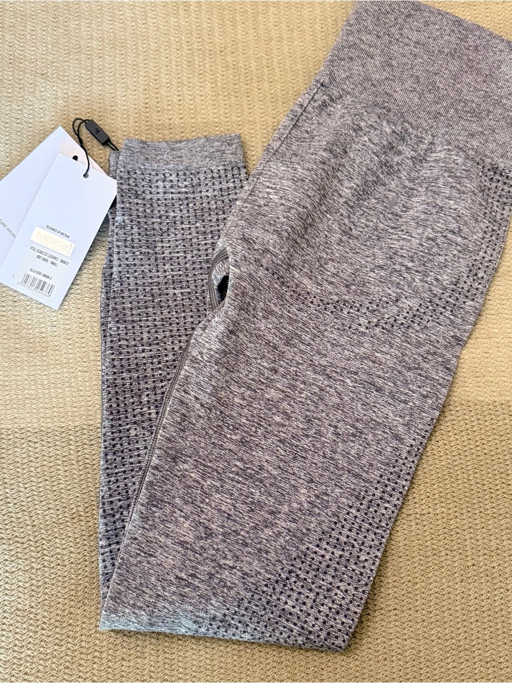 Gymshark Heather Gray Seamless High-Waist Leggings
